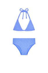 Palma Top & Seychelles Bottom Set - Pool Crinkle