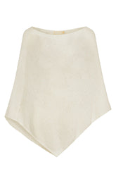 Dominica Poncho Open Knit - Ivory