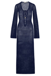 Corossol Dress - Midnight Lace Crochet