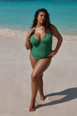 Honolulu One Piece - Pond Crinkle