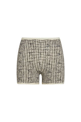 Santa Cruz Short Colorblock - Black Gingham