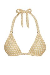 Morocco Top - Ivory Geo