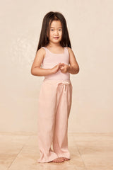 Tuscany Pant Kids - Powder Pink Crinkle