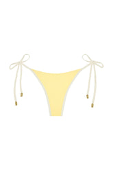 Palma Color Block Thong - Meyer/Ivory