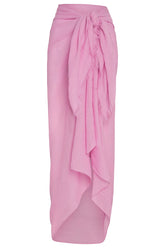St. Tropez Sarong - Moonlight Crinkle Linen