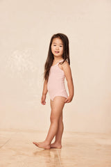 Sardinia One Piece Kids - Powder Pink Crinkle