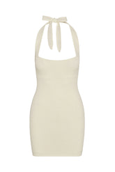 Waikiki Mini Dress - Ivory Lace Crochet