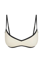 Ravello Top - Ivory/Black