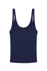 Devin Tank - Midnight Thin Rib