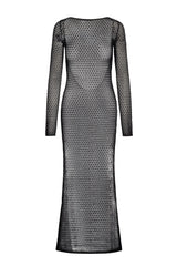 Bodrum Dress - Black Lace Crochet