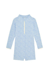 Hilo One Piece Kids - Sky Gingham