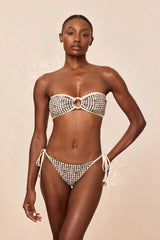 Le Marais Bottom - Black Gingham