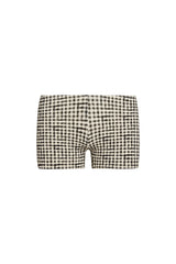 Cali Short - Black Gingham