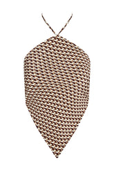 Prato Top - Husk Geo Silk