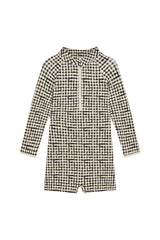 Hilo One Piece Kids - Black Gingham