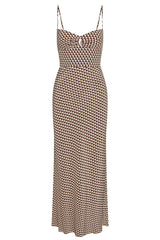 Fererra Dress - Husk Geo Silk
