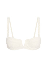 Clovelly Top - Ivory Crochet