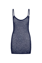 Zanzibar Mini Dress - Midnight Petit Crochet