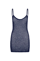 Zanzibar Mini Dress - Midnight Petit Crochet
