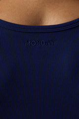 Tash Tank - Midnight Thin Rib