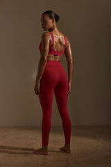 Acadia Legging Long - Cherry