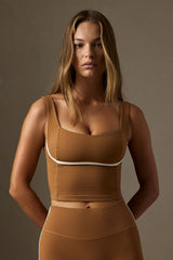 Zion Tank - Caramel/Ivory