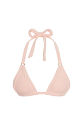 Morocco Top - Powder Pink Rib