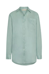La Jolla Linen Shirt - Light Slate Linen