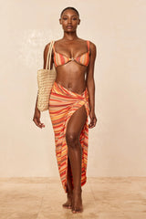 Andros Sarong - Sardinia Stripe