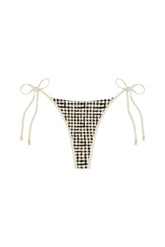 Palma Bottom - Black Gingham