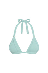 Morocco Top - Light Slate Crinkle