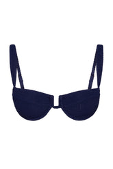 Cala Roja Top - Midnight Crinkle