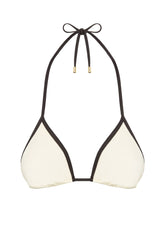 Palma Top - Ivory/Black