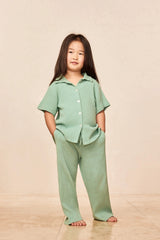 Tuscany Pant Kids - Pond Crinkle