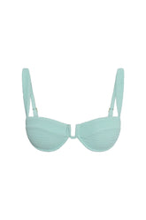 Cala Roja Top - Light Slate Crinkle