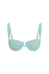 Cala Roja Top - Light Slate Crinkle