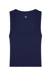 Tash Tank - Midnight Thin Rib