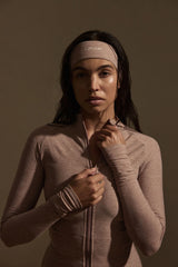 Cambria Jacket - Heather Mauve