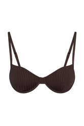 Capri Top - Espresso Wide Rib