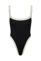 Barcelona One Piece - Black/Ivory