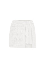 Santa Marta Sarong - White Petit Crochet