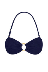 Costa Rica Top - Midnight Crinkle