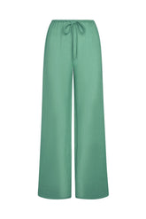 Belize Pant - Pond Crinkle Linen