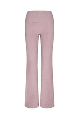 Melrose Flared Legging - Heather Mauve