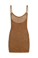 Zanzibar Dress - Caramel Petit Crochet