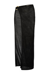 Palermo Skirt - Black Lace Crochet