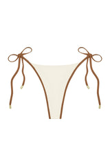 Palma Thong - Ivory/Caramel