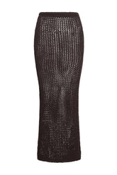 Fontelina Skirt - Espresso Petit Crochet