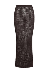 Fontelina Skirt - Espresso Petit Crochet