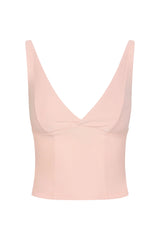 Glacier Tank - Heather Powder Pink